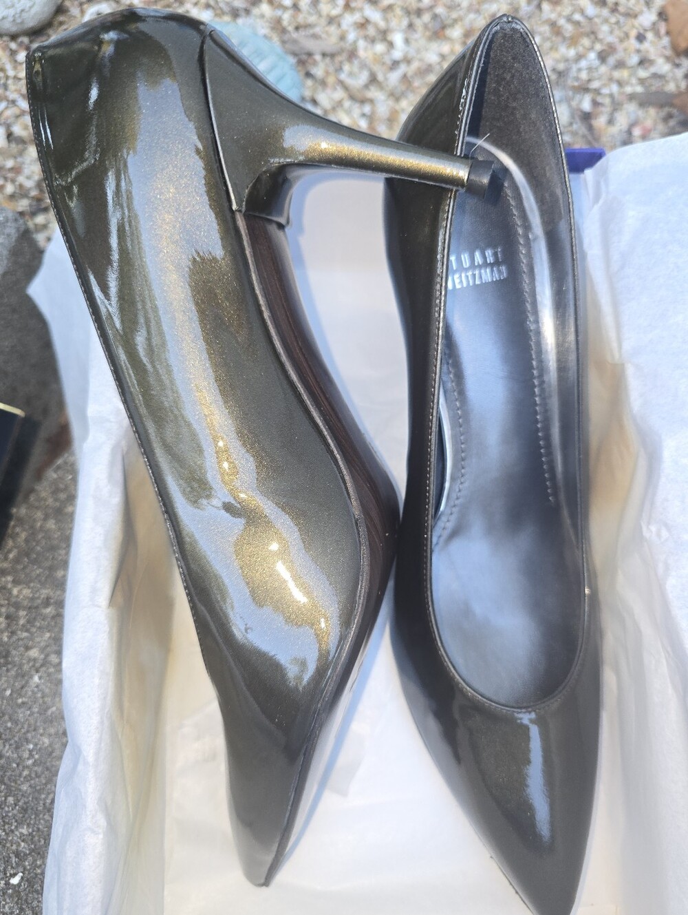 NEW Stuart Weitzman Heels In Box - Picture 2 of 6